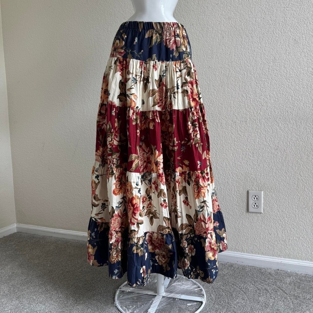 Cheyenne Outfitters vintage floral maxi skirt One Size